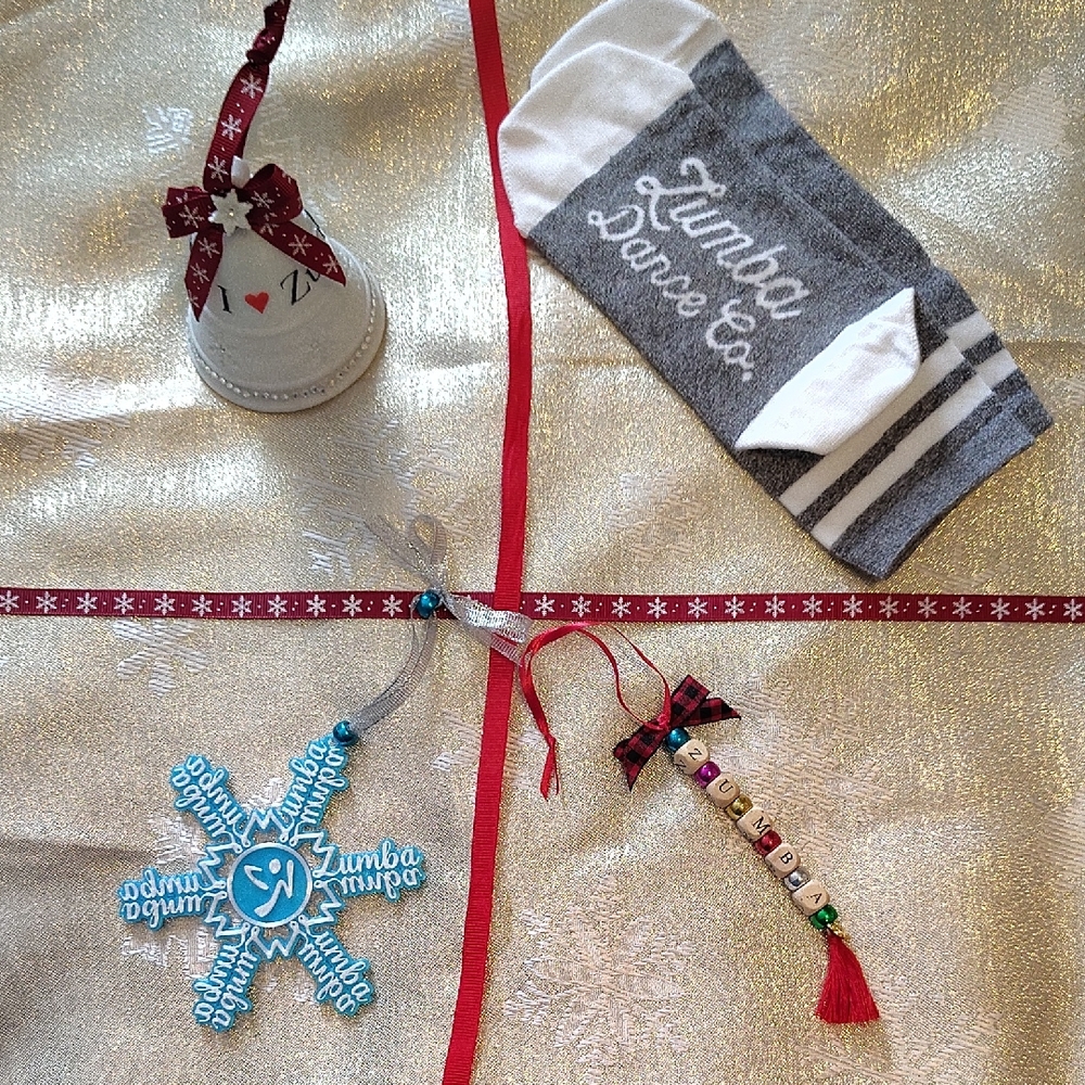 Zumba Christmas Ornaments +
